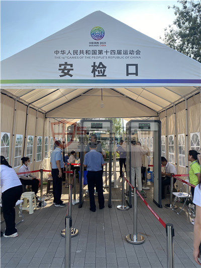 我公司助力十四運(yùn)奧體中心場館安全保障工作