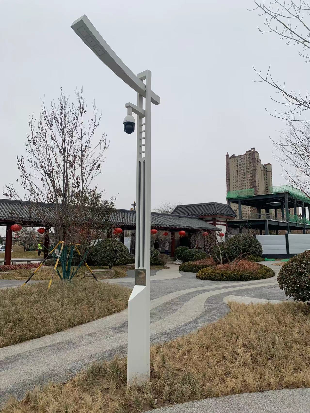高陵游園多功能桿